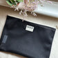 mesh black pouch