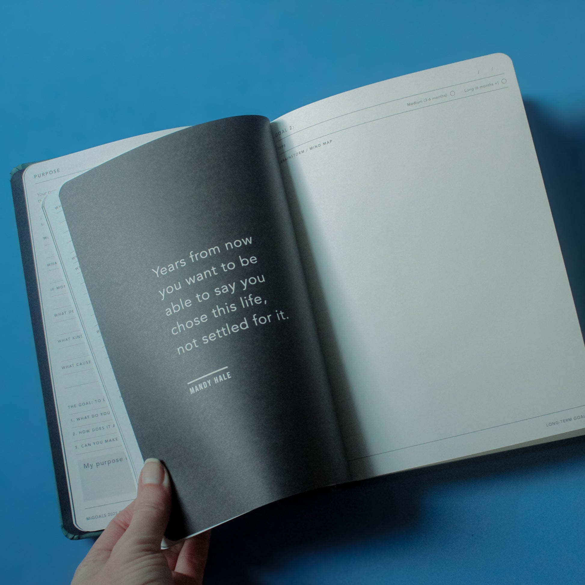 2025 Goal Digger Diary - Bold / Black