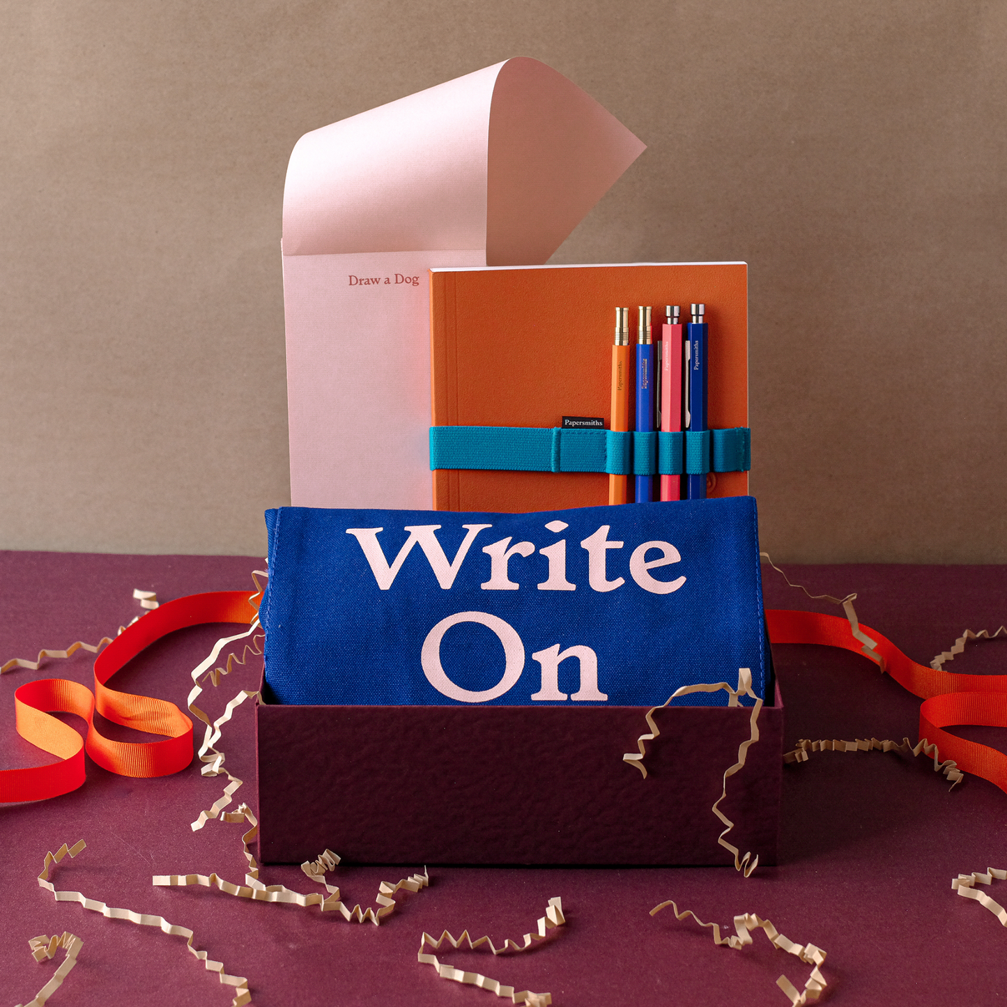 Ultimate Stationery Stash - Morello / Dot Grid Paper