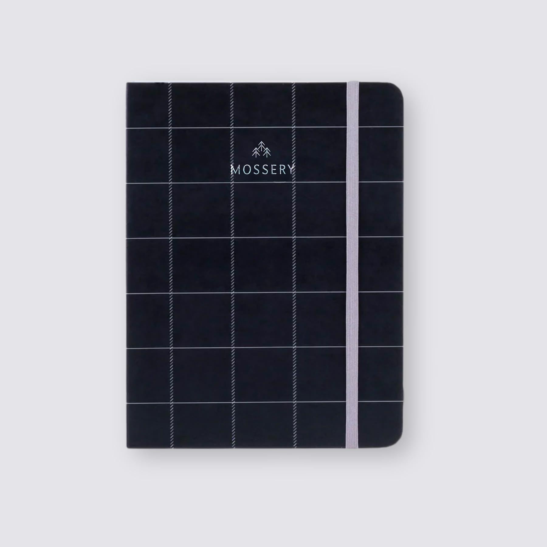 2024 Refillable Diary - Black Plaid