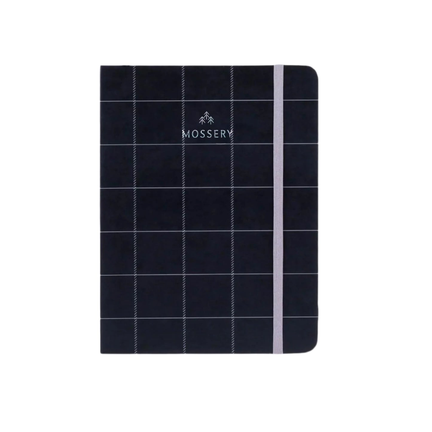 2024 Refillable Dated Diary - Black Plaid