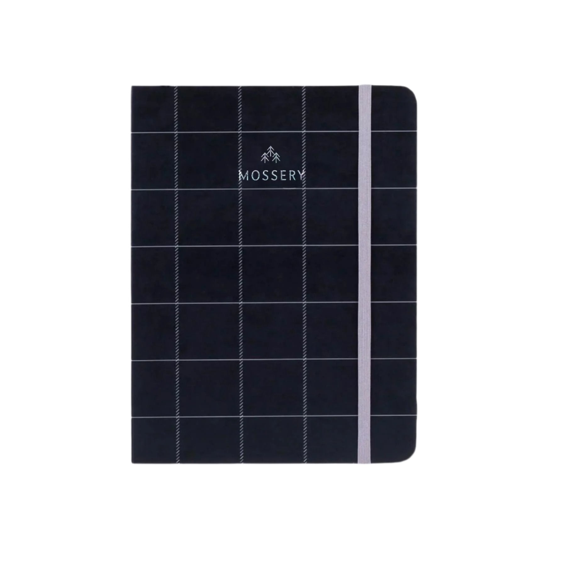 2024 Refillable Dated Diary - Black Plaid