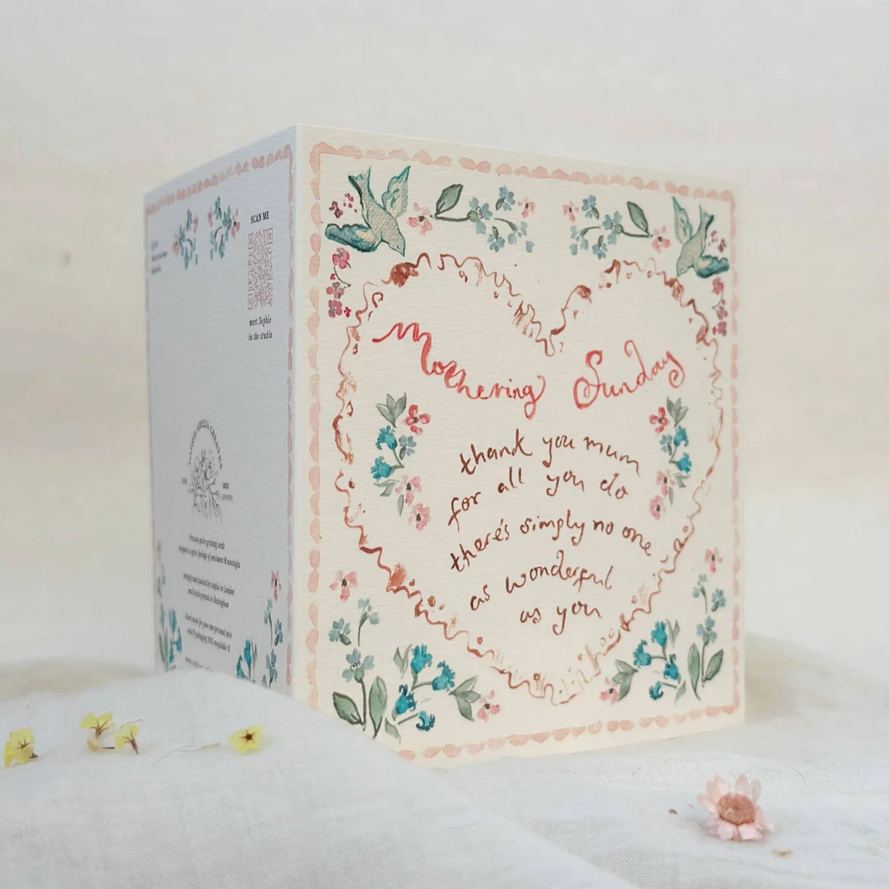 Thank You Mum Square Mother's Day Card