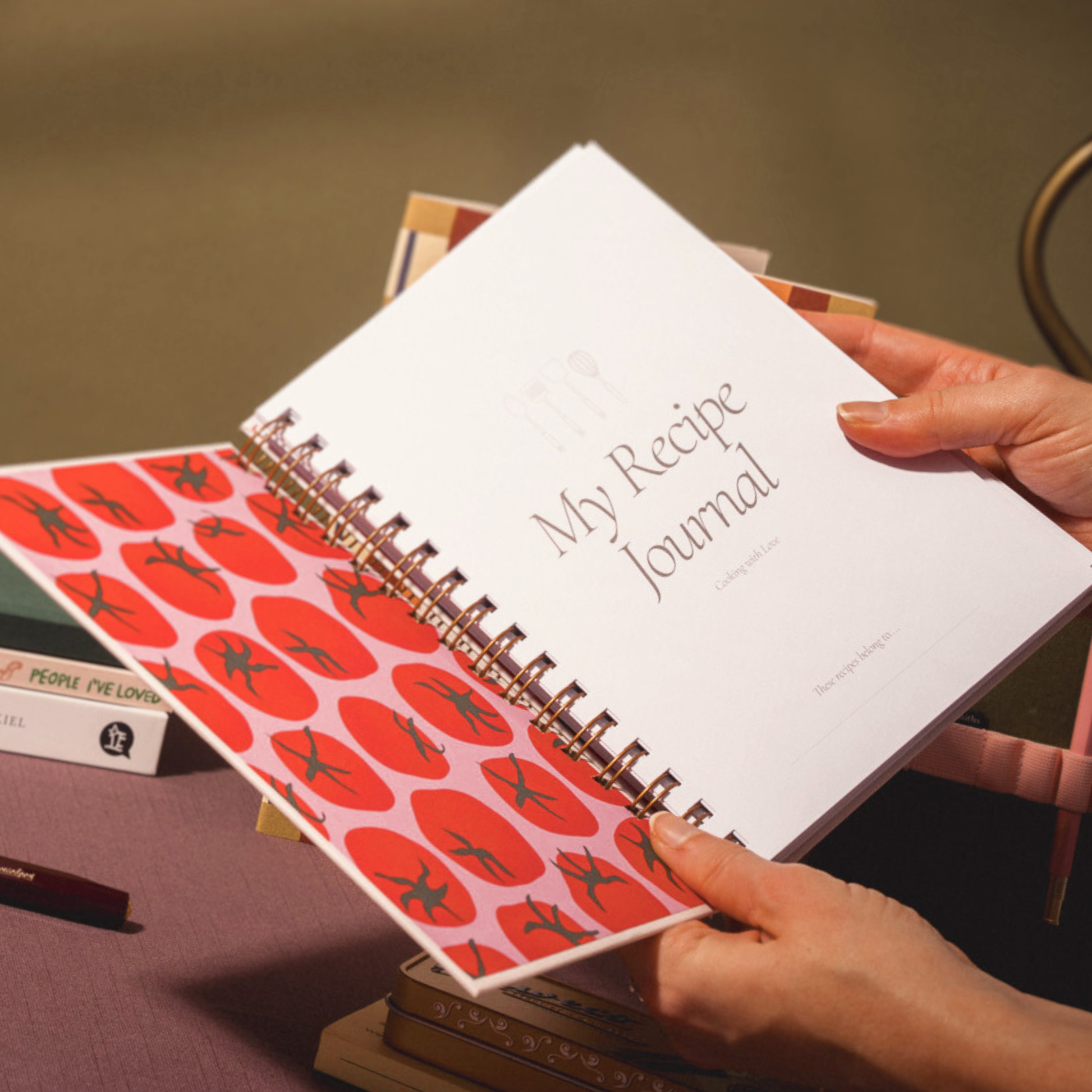 A5 Recipe Journal - Tomato Vine