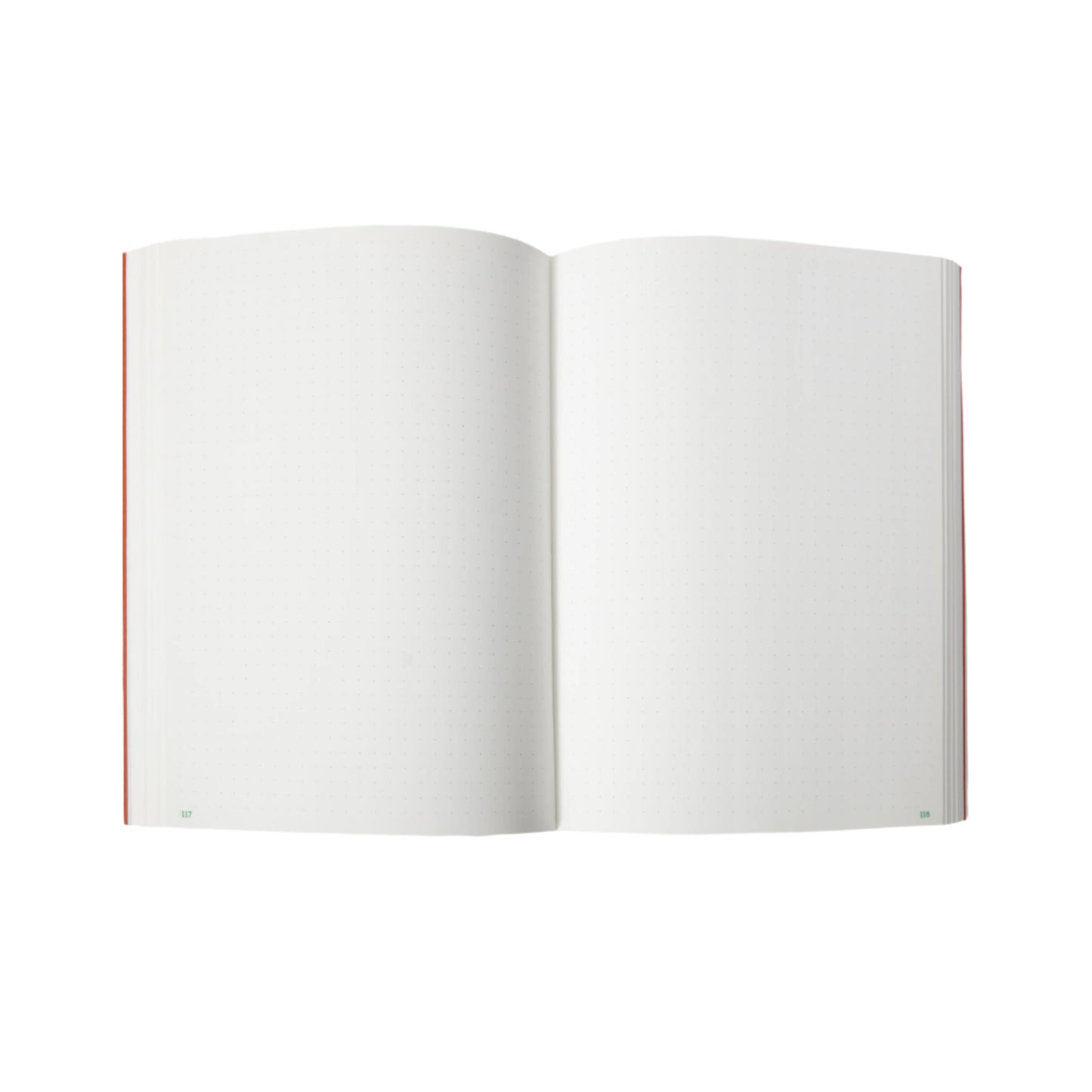 Notebook with dot paper