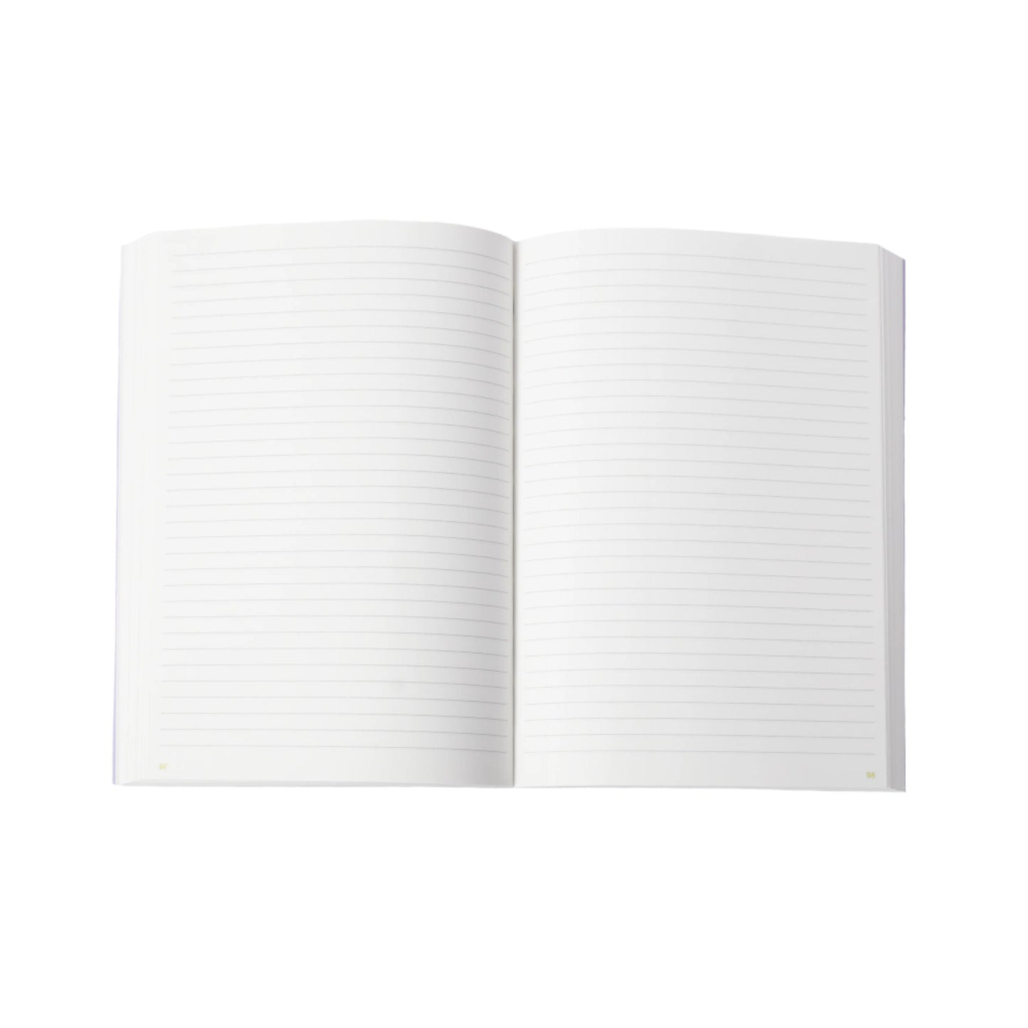 lined notebook