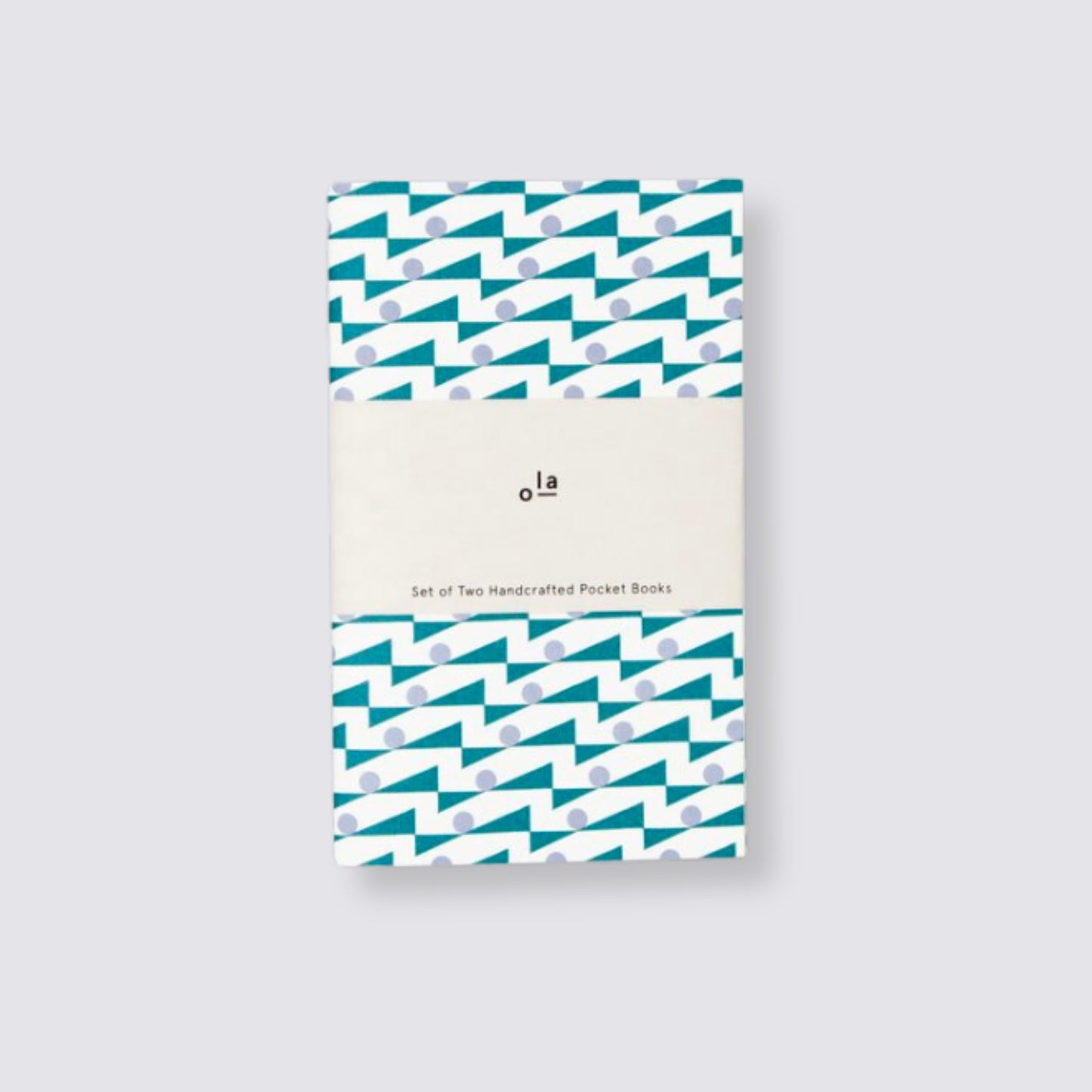 two handmade notebooks