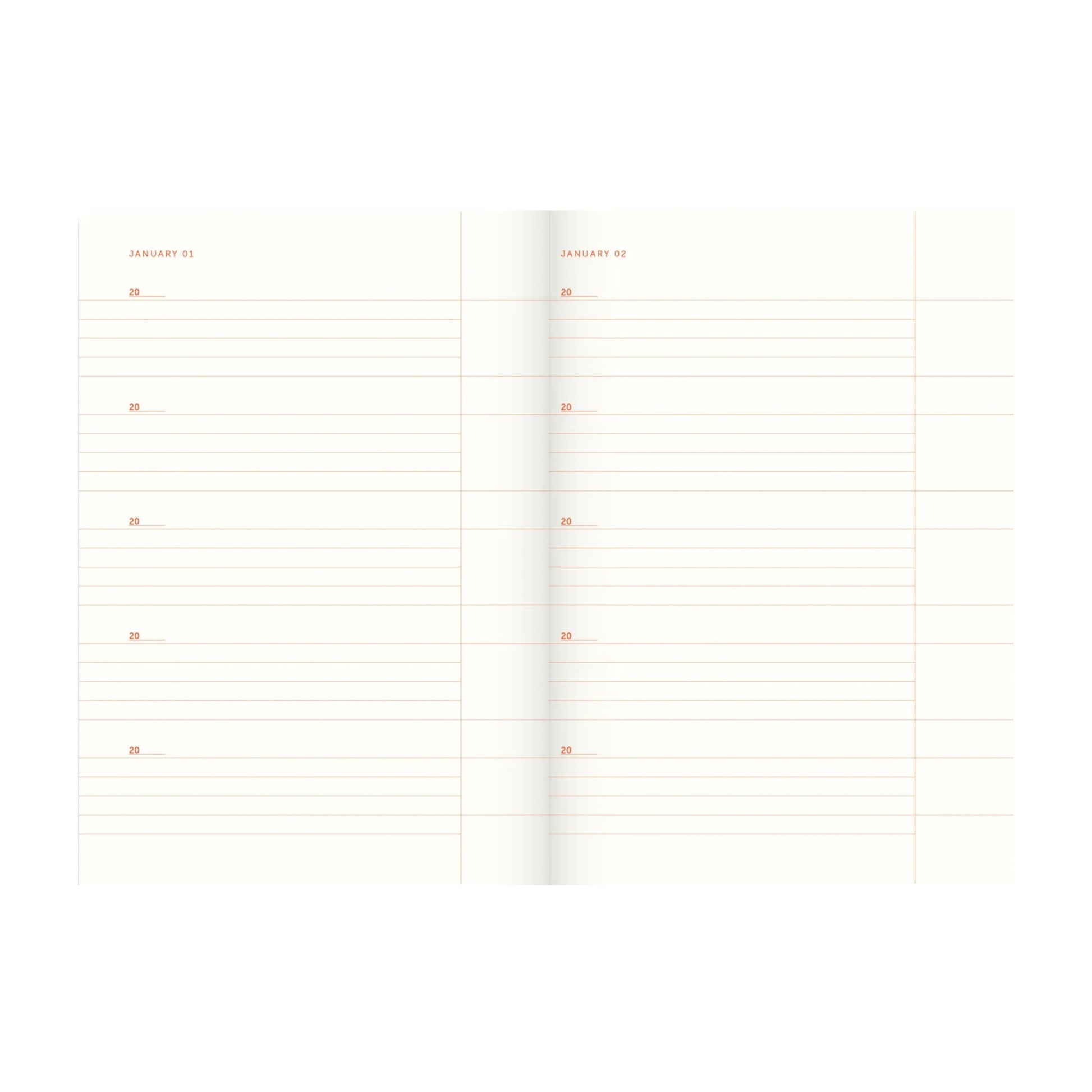 One Line A Day Journal – Linen