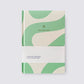 Green one line a day journal
