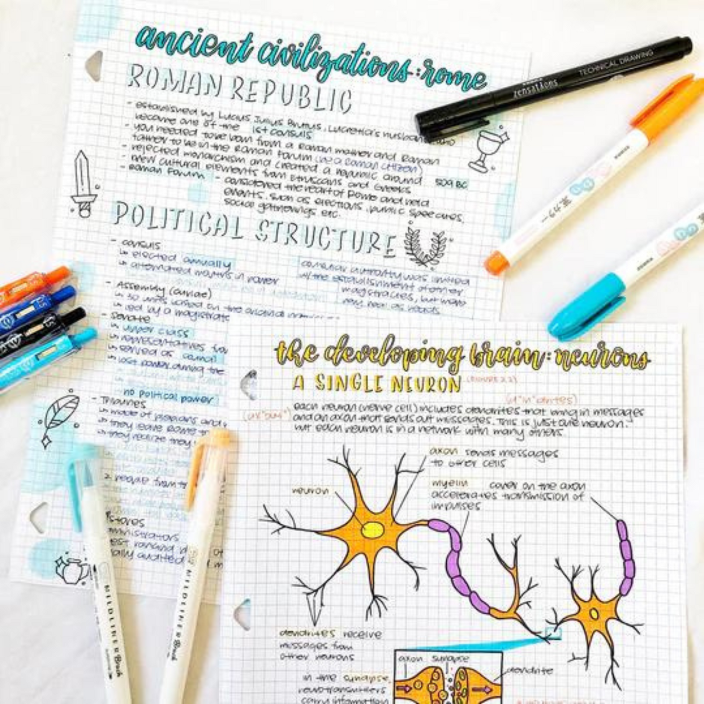 Mildliner - Dual Tip Brush Pen