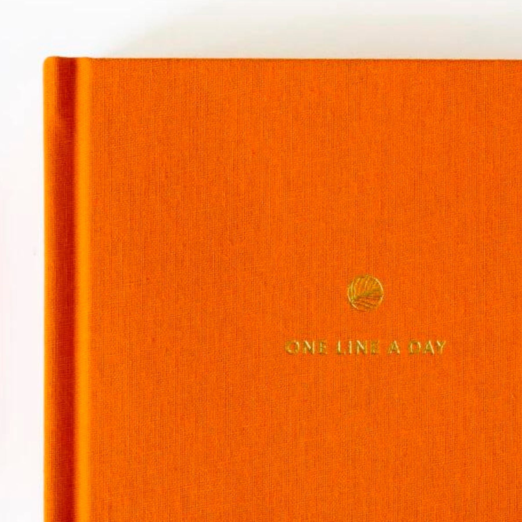 One Line A Day Journal - Orange