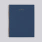 navy blue yearly task planner 2025