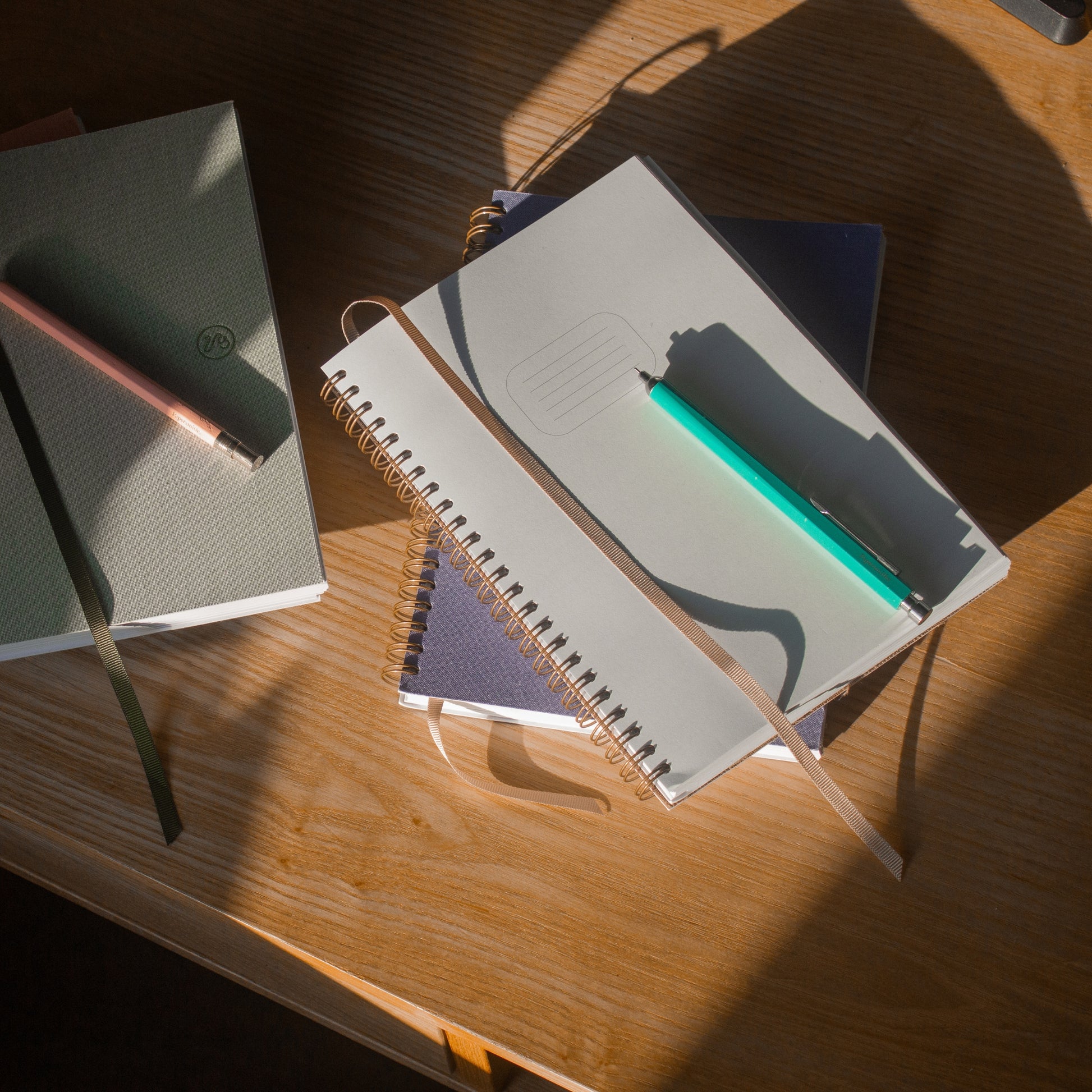 Wiro Bound Notebook - Ocean Algae