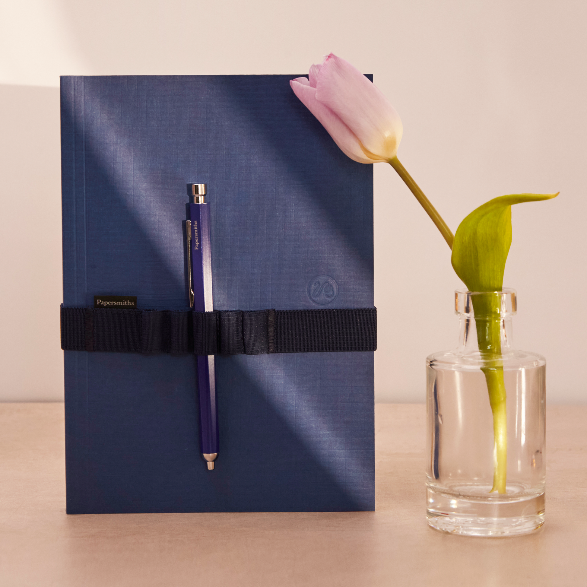 A5 Notebook Band - French Navy