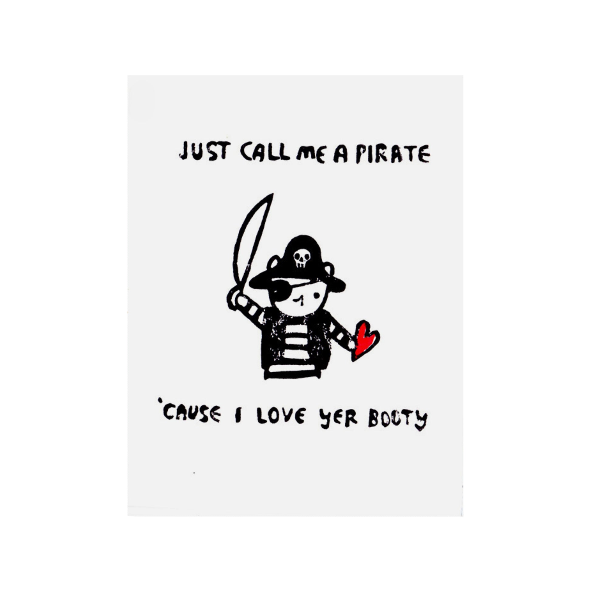Pirate Booty Card