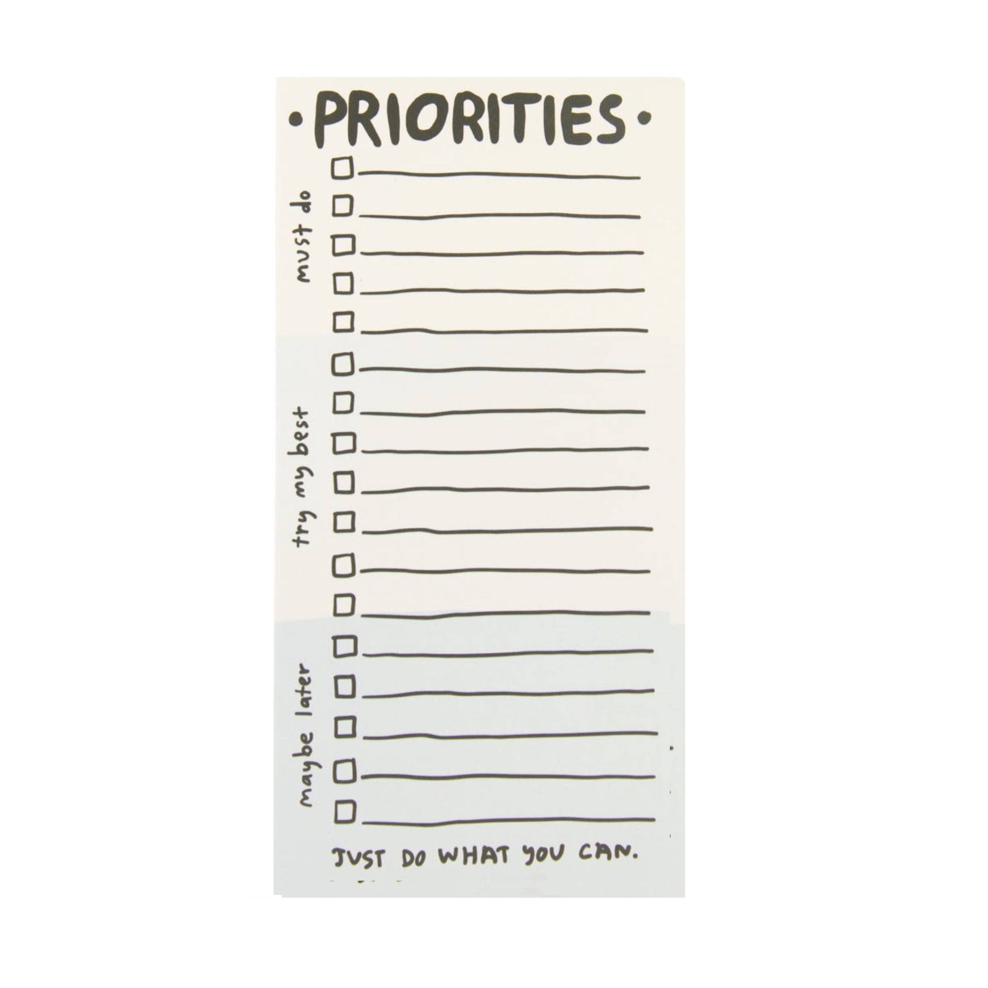 Priorities Pad