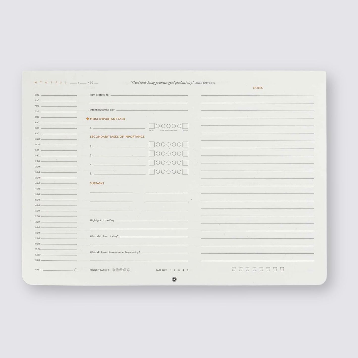 daily schedule planner