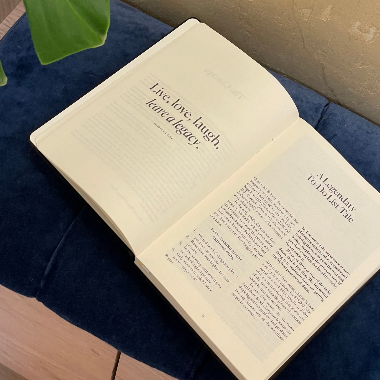 Journal for productivity