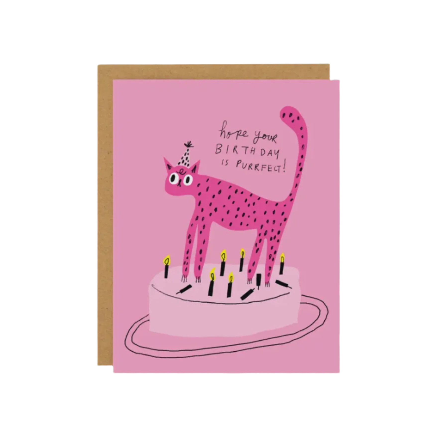 Purrfect Birthday Cat Card