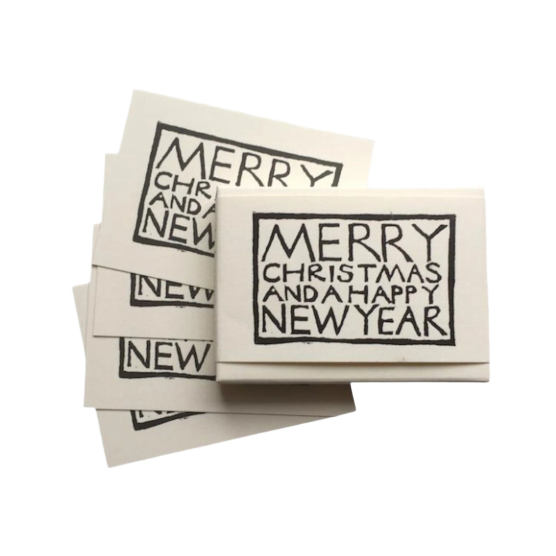 Simple Christmas Tags - Set of 30 / Black