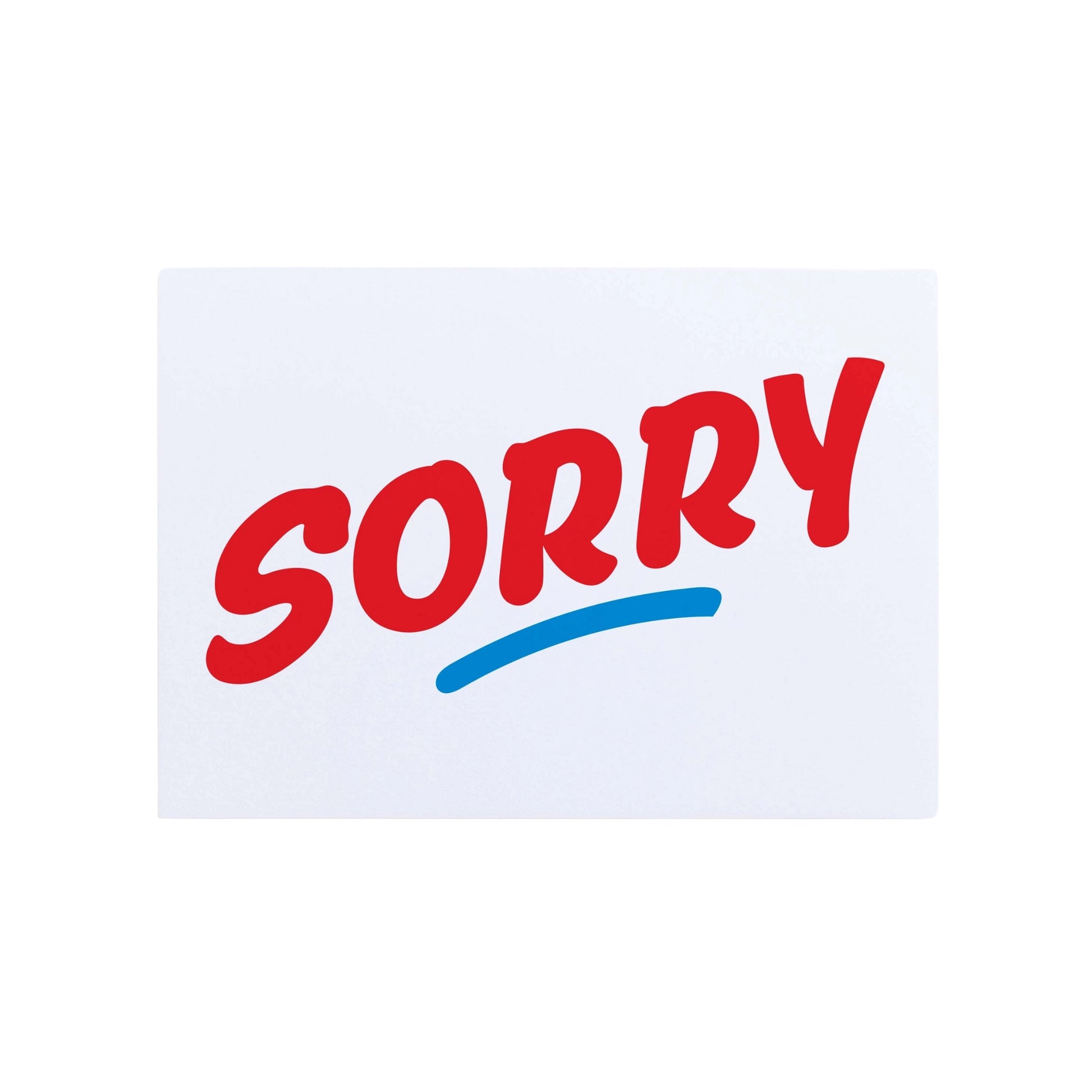 Sorry Card