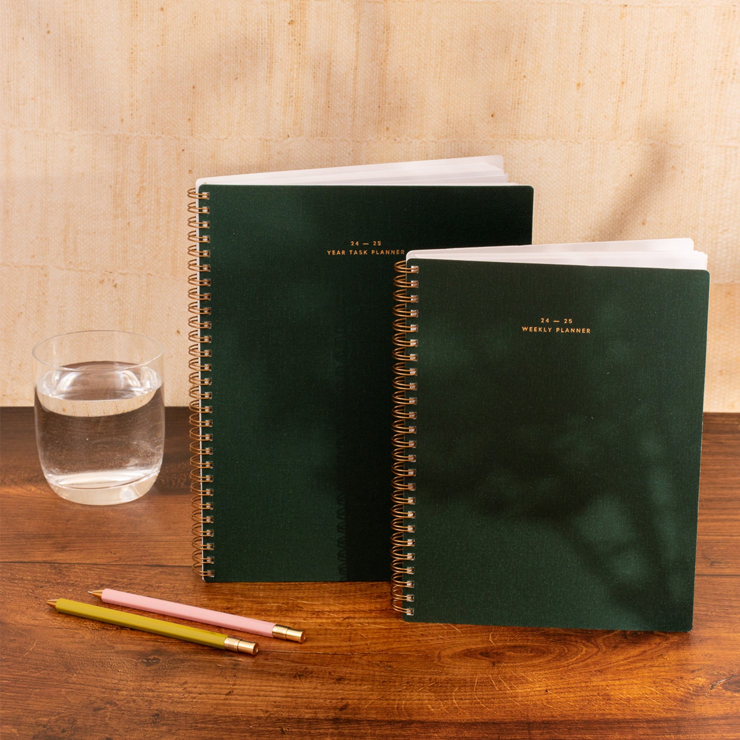 2024-2025 Academic Year Task Planner- Hunter Green