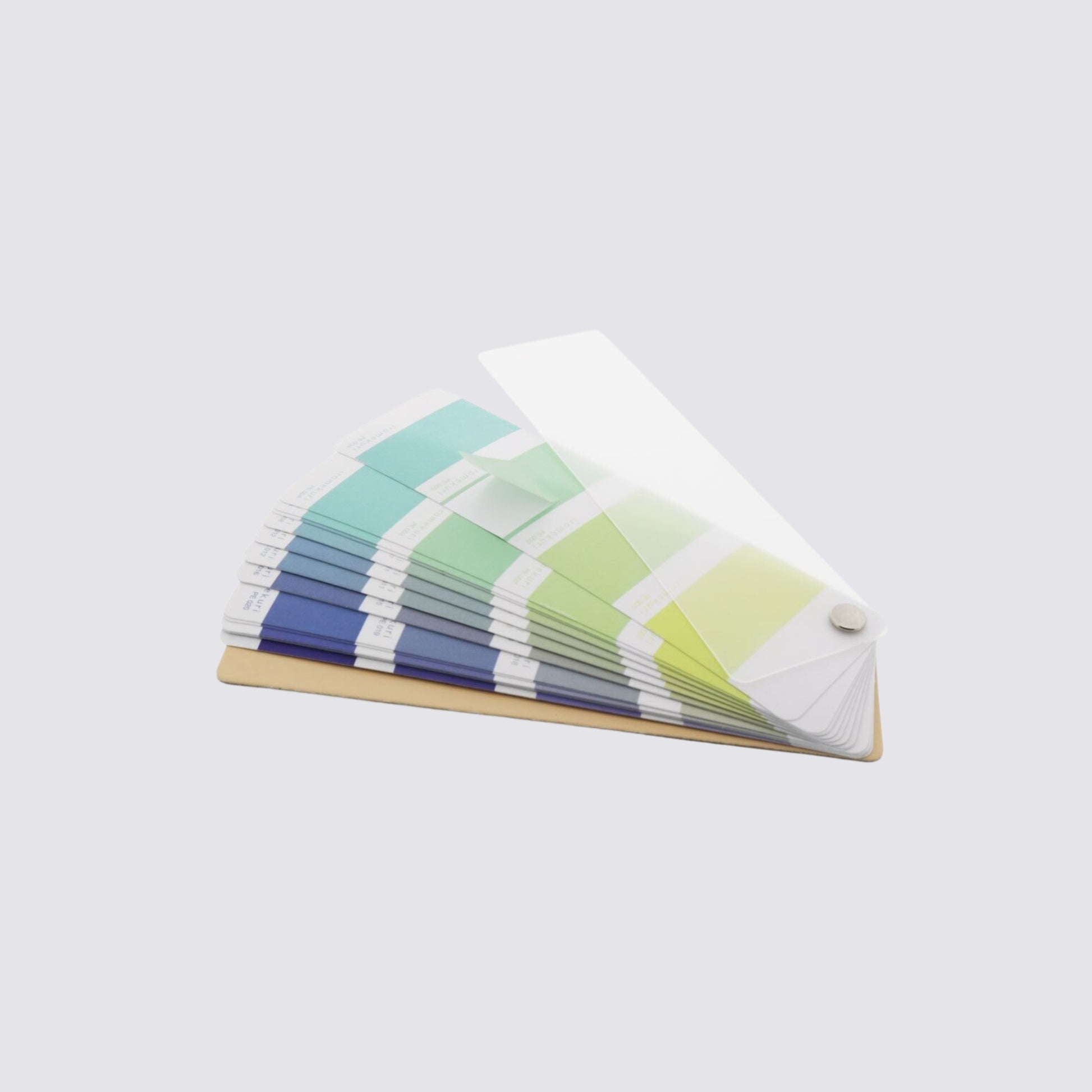 Swatch Card Sticker - Peacock