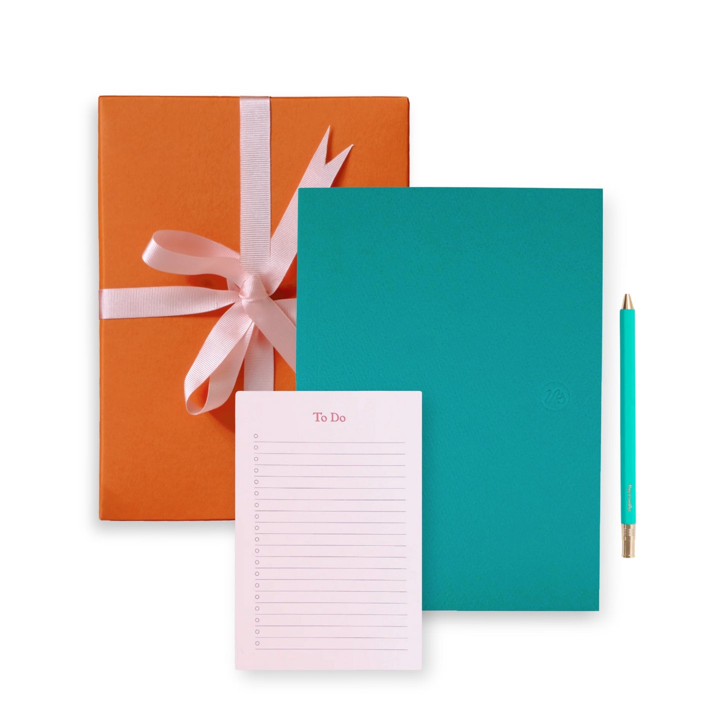 Calypso Notebook, To Do Pad & Aqua Everyday Pen / Ruled paper