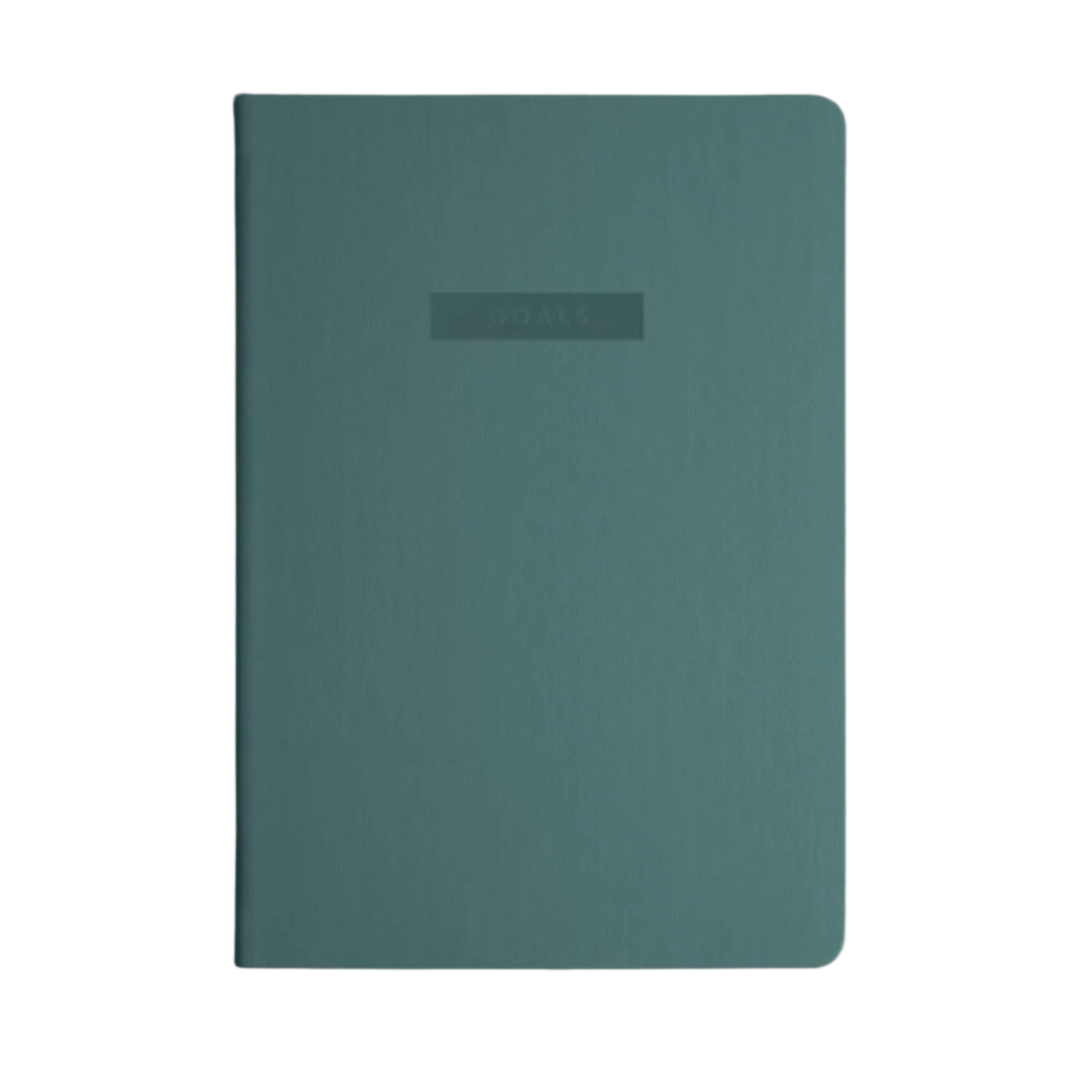Goals Journal - Teal Green