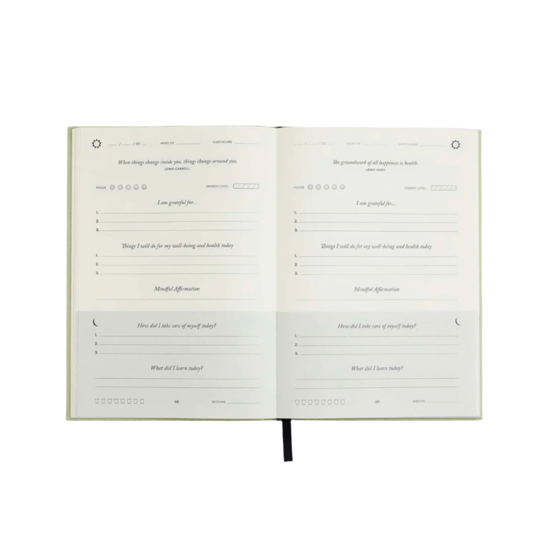 Five Minute Journal - Fit Edition