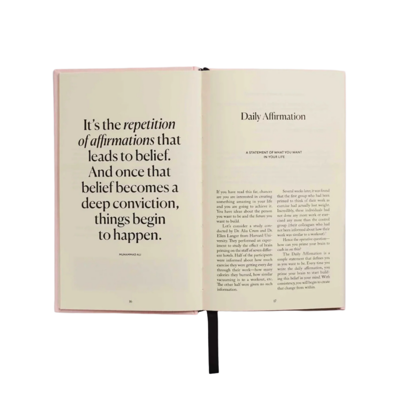 The Five Minute Journal in Pink