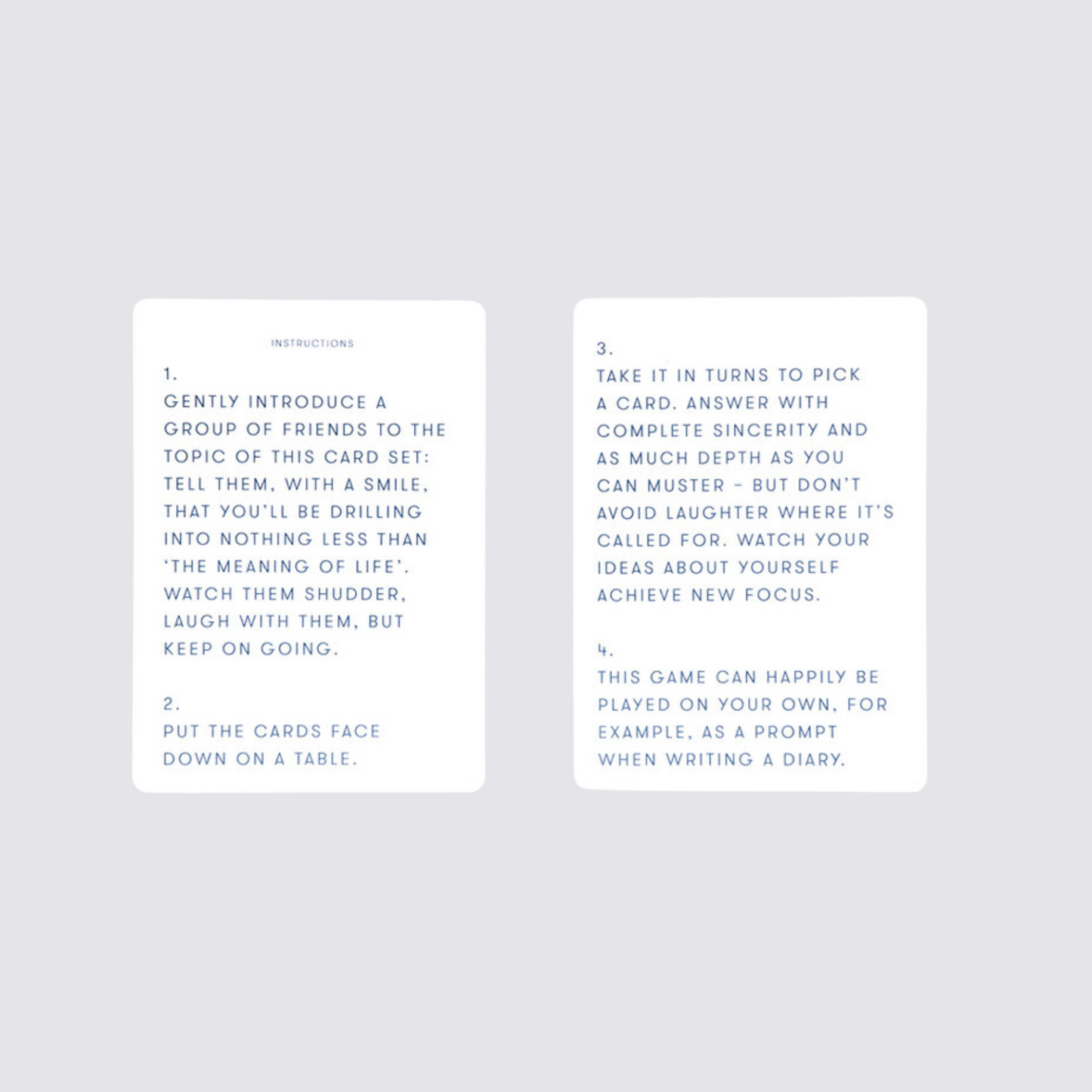 The Meaning of Life Cards