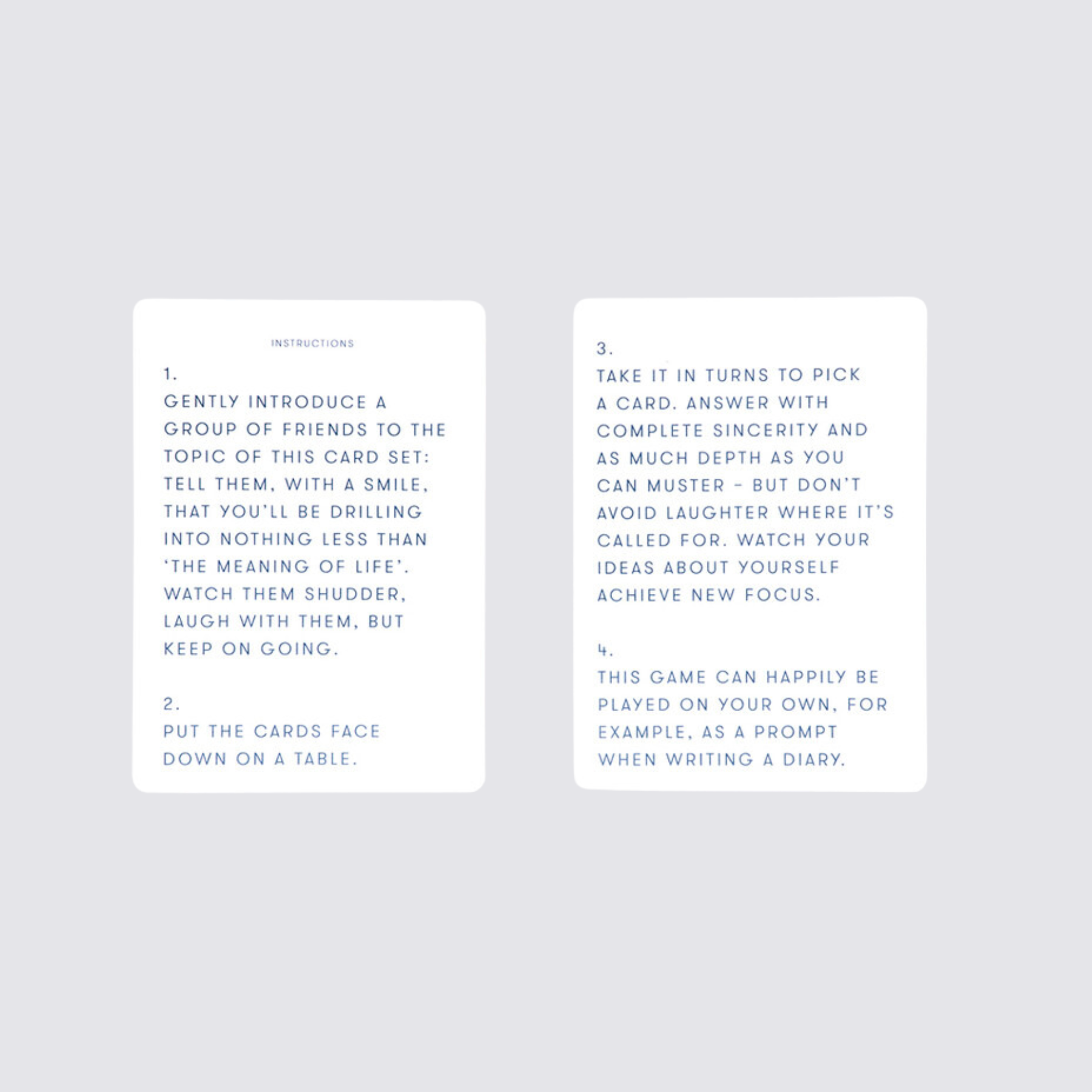 The Meaning of Life Cards