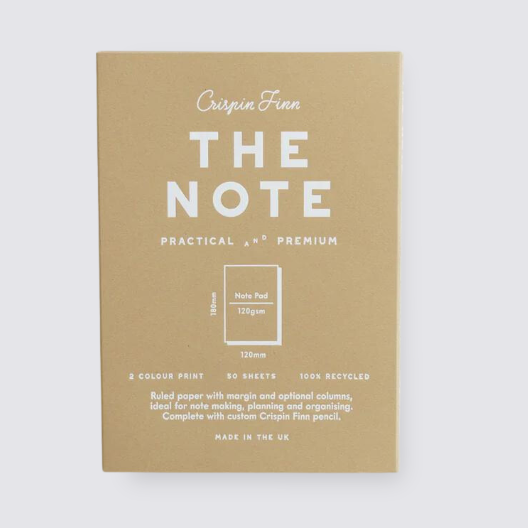 The Note Pad and Pencil