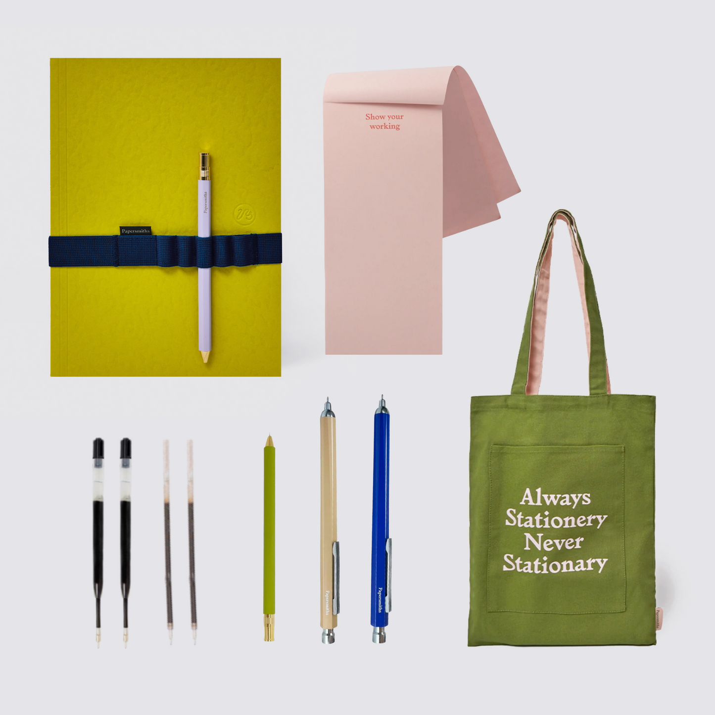 Ultimate Stationery Stash - Limoncello / Plain Paper