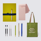 Ultimate Stationery Stash - Limoncello / Dot Grid Paper