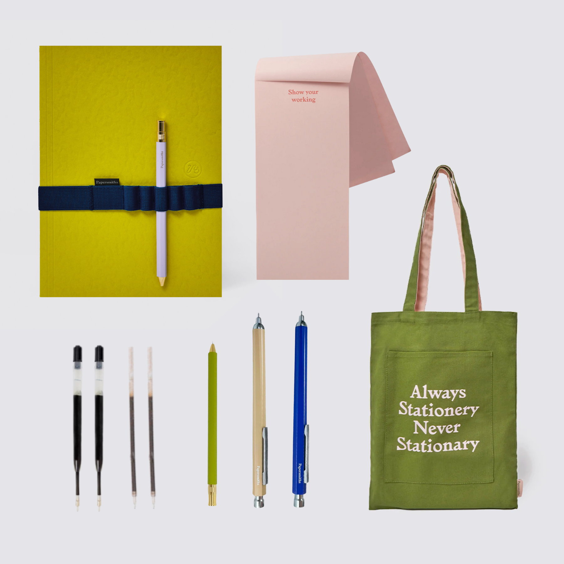 Ultimate Stationery Stash - Limoncello / Ruled Paper