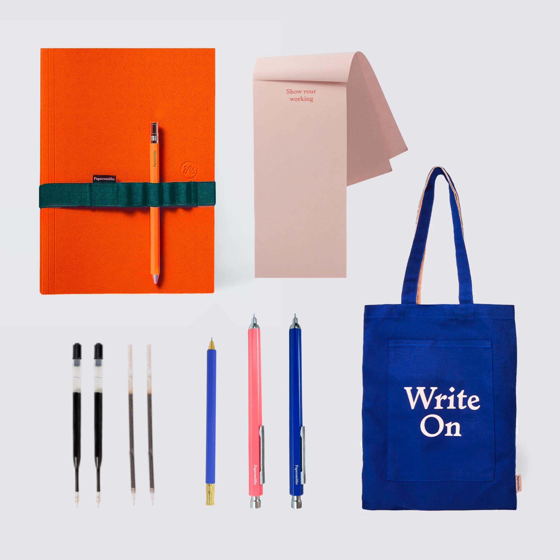 Ultimate Stationery Stash - Morello / Plain Paper