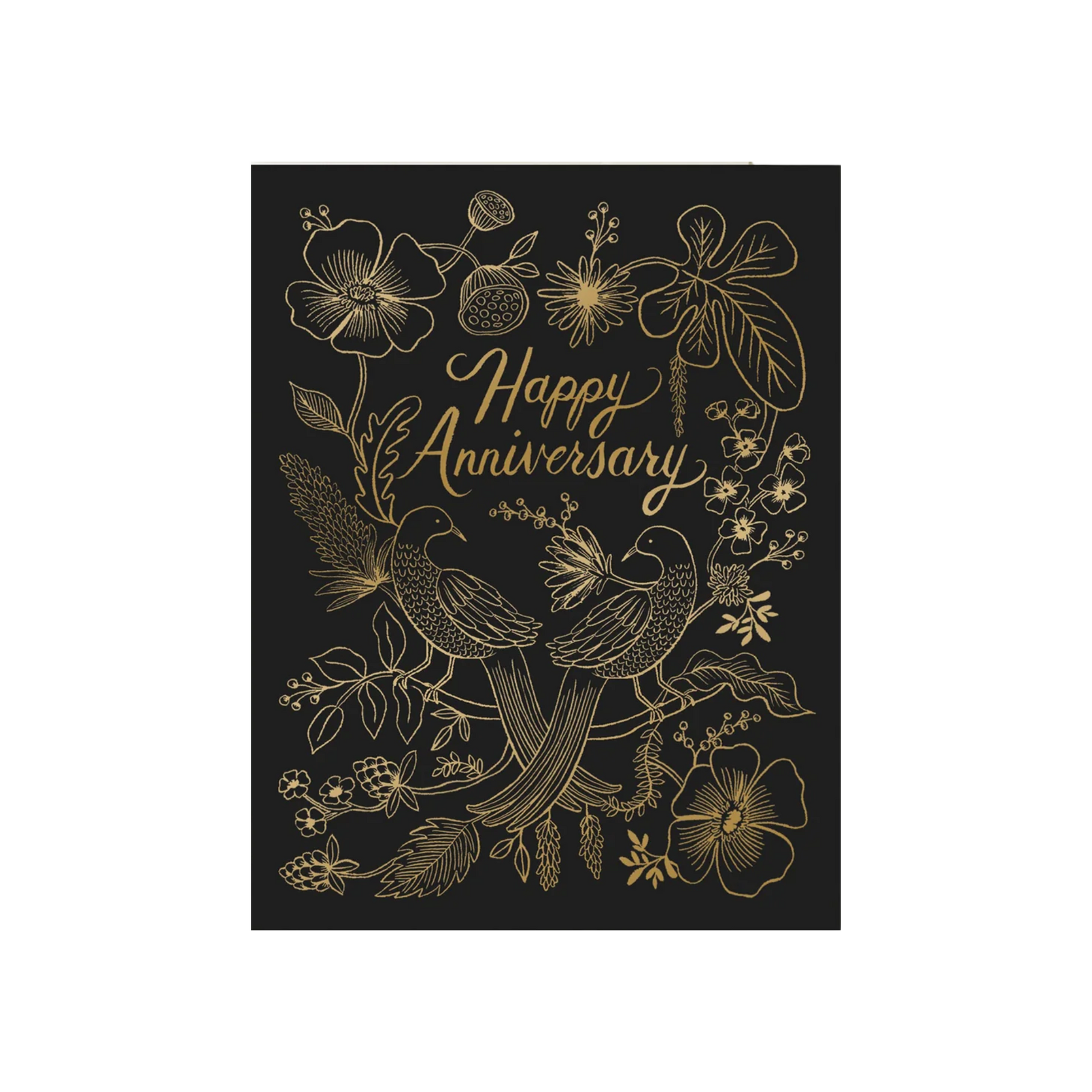 Love Birds Anniversary Card