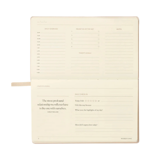 Weekly Self Love Planner