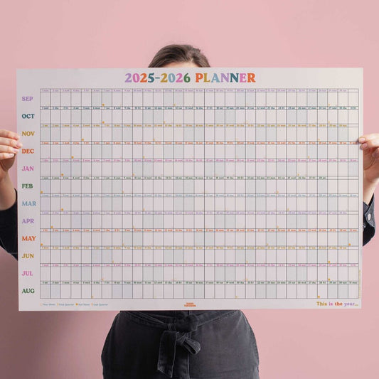 2025-2026 This Is The Year Academic Wall Planner