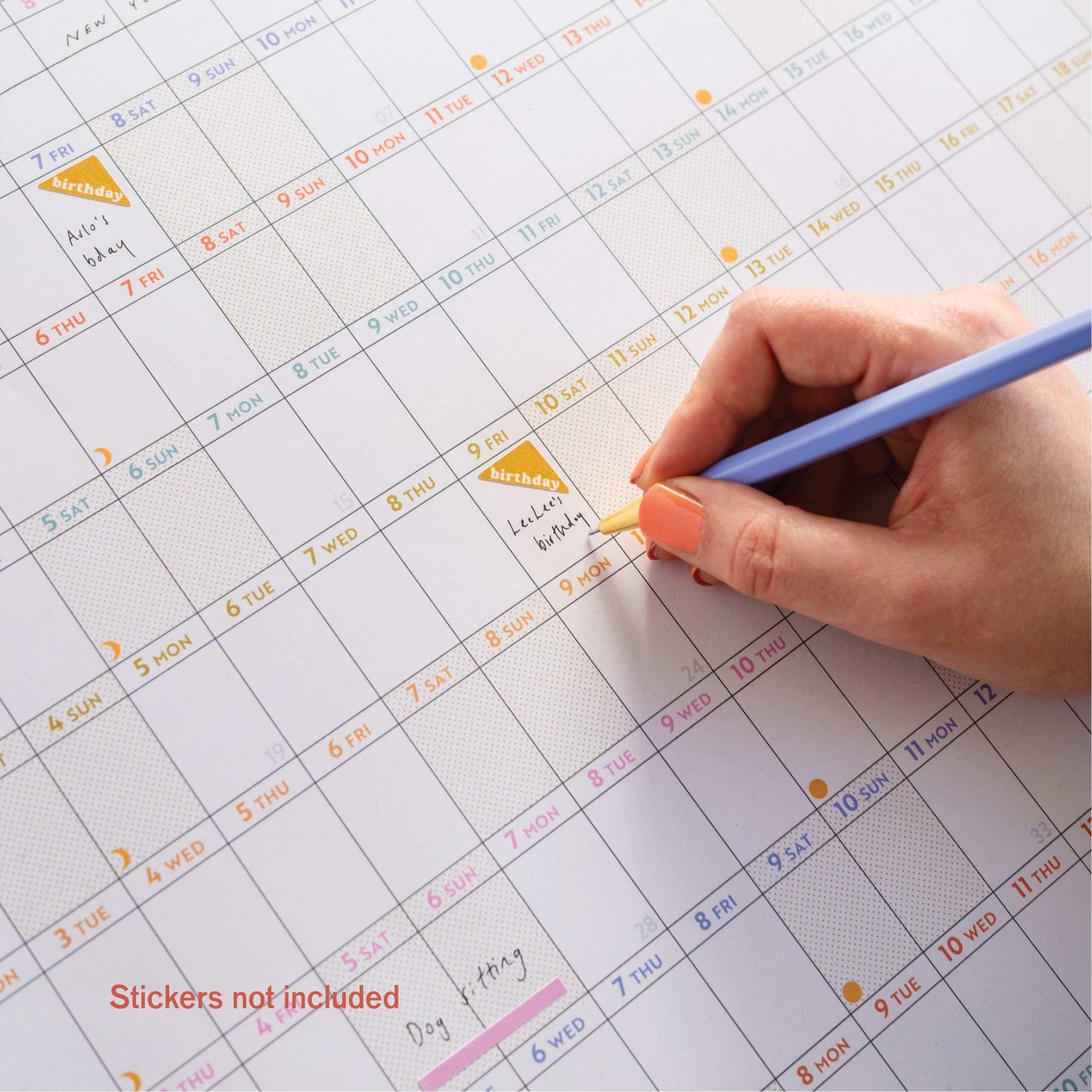2025-2026 This Is The Year Academic Wall Planner