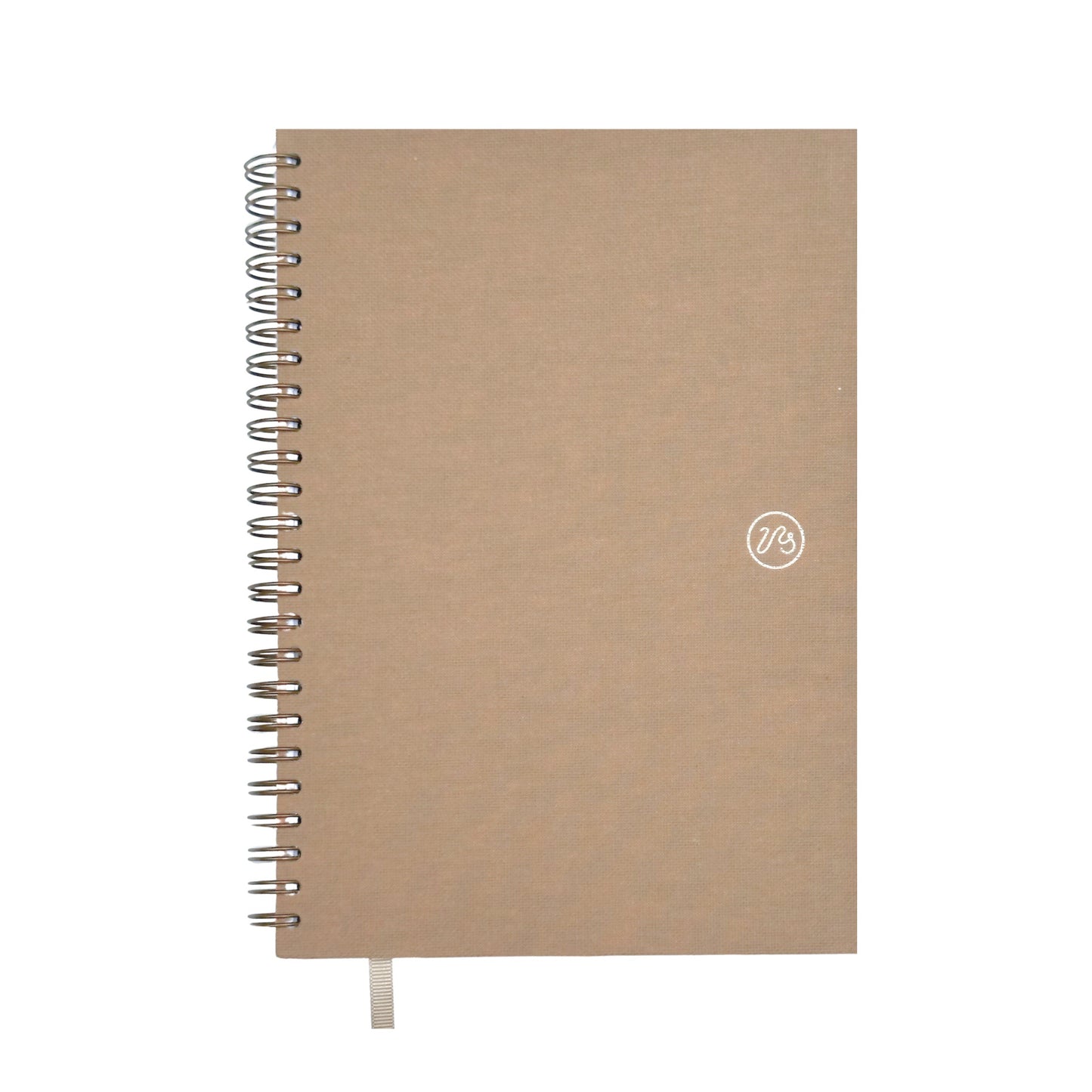 Undated Planner Brown Bookcloth