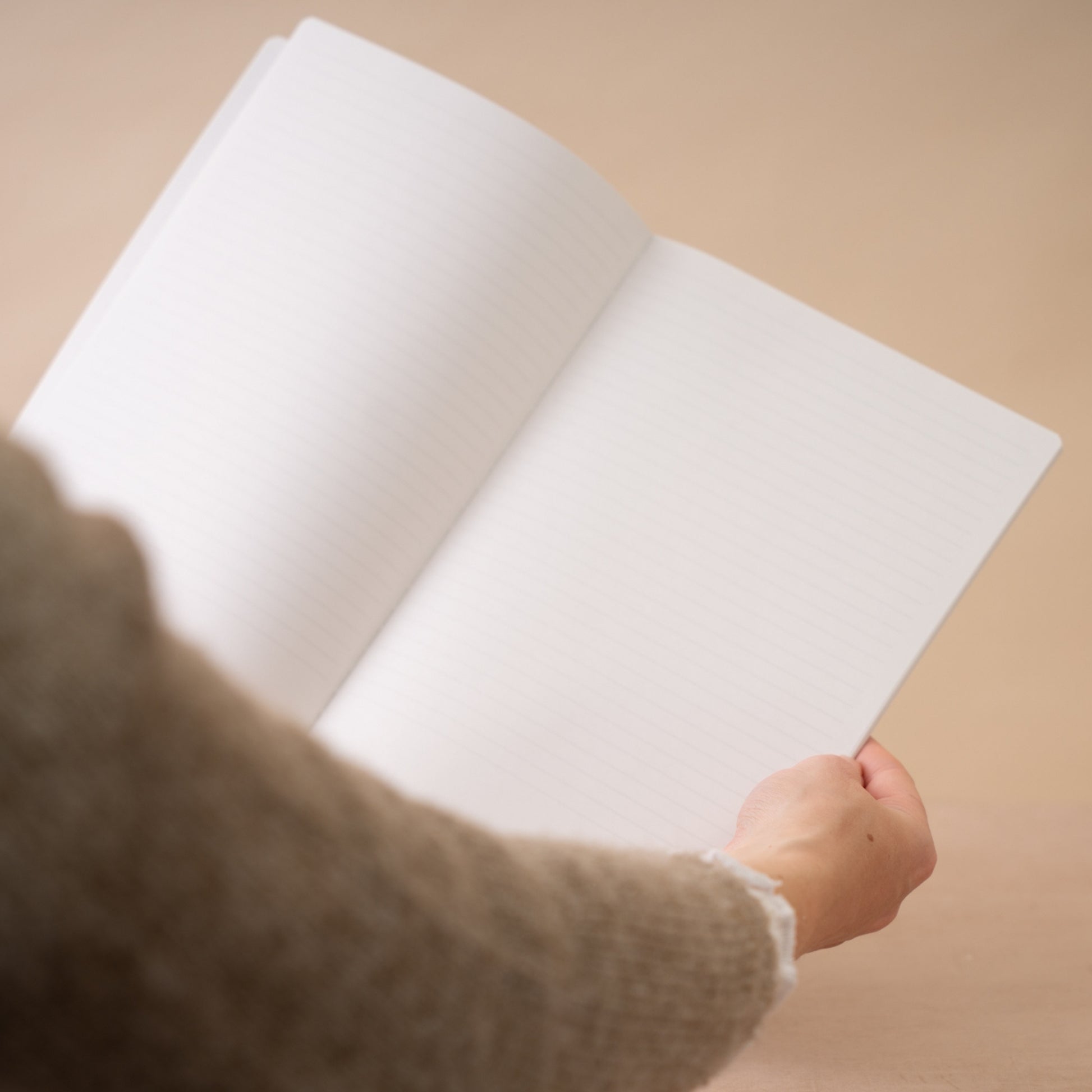 Vintage Notebook Ruled - Black