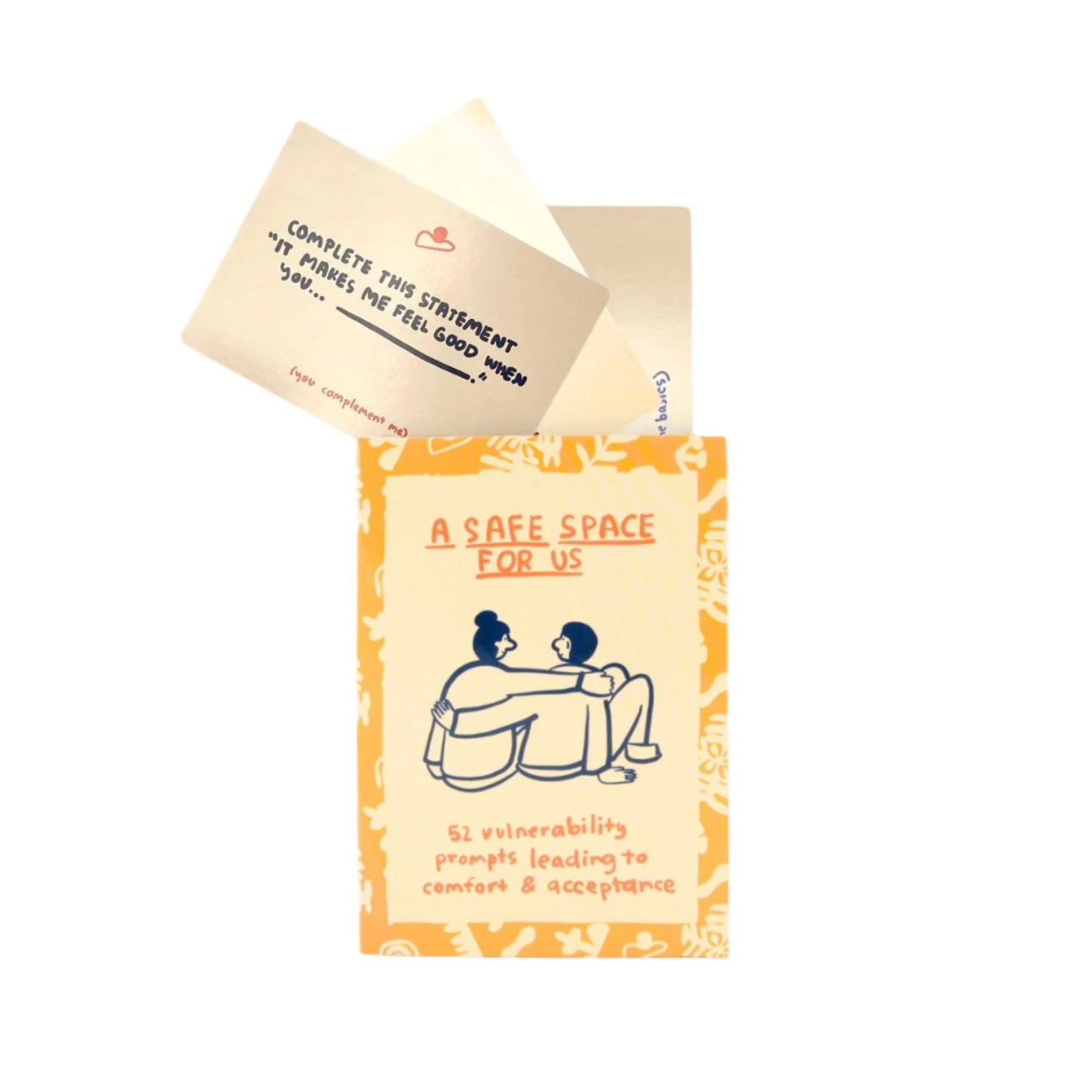 Prompt cards for comford