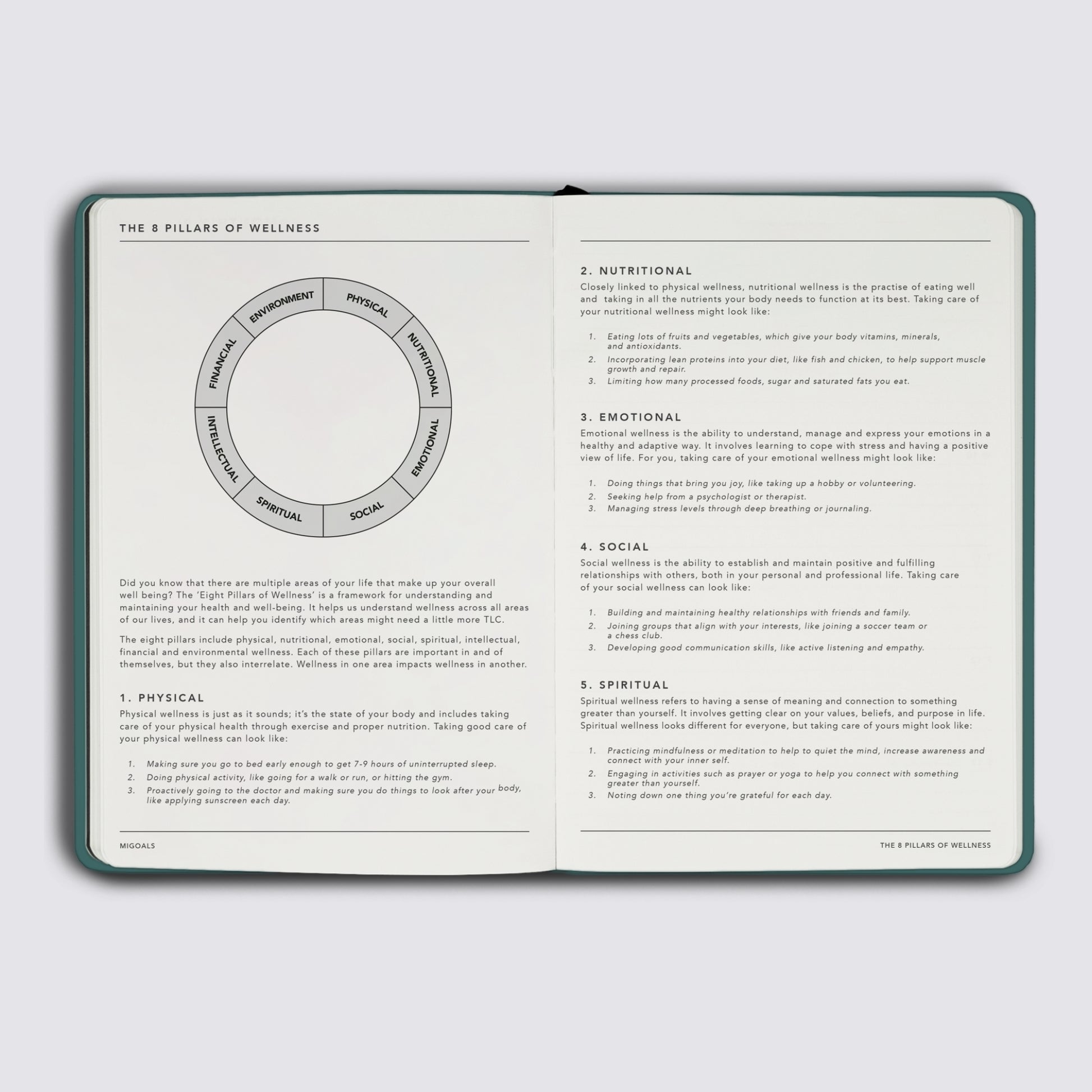 Wellness Journal - Lilac