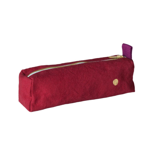Pencil Case Pouch - Cherry Red