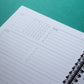 dated planner with task tracker