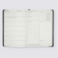 Beige 2024 weekly goal planner diary