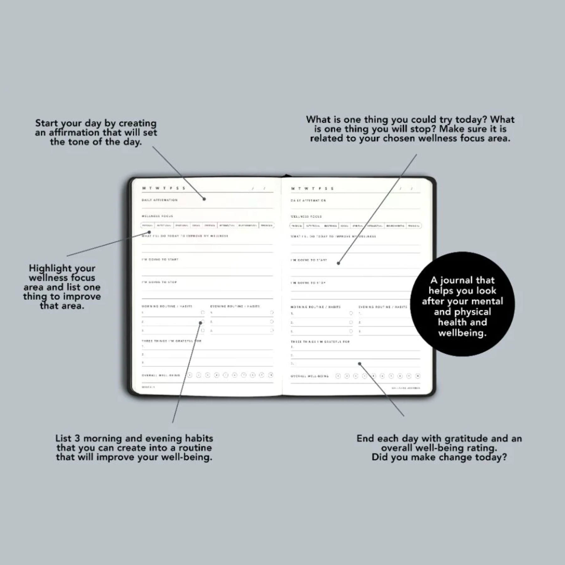 Wellness Journal - Lilac